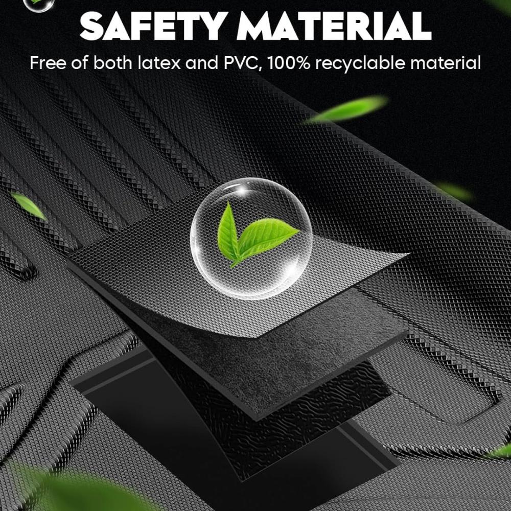 Коврики из термопластичного эластомера подходят для MG4 EV 2025-2025 с левым рулем и правым рулем. Напольные коврики из термопластичного эластомера для всех погодных условий.