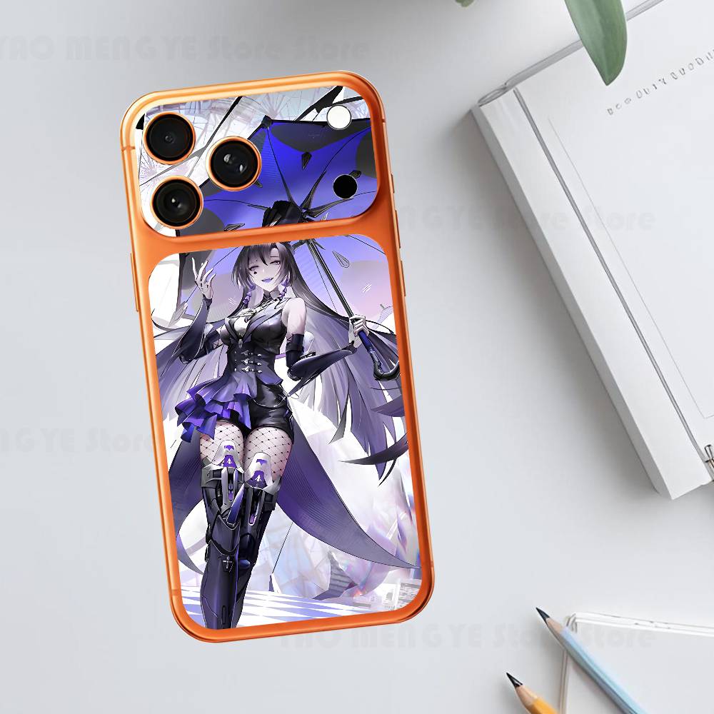 Punishing G-Gray Raven Game Plain Decal Skin For IPhone17 Pro ProMax Back Film Cover Wrap Anti-scratch Durable Sticker