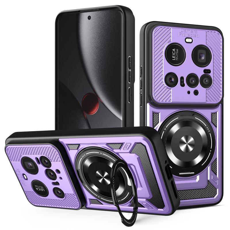 Сверхпрочный бронированный чехол для Xiaomi 15 Ultra Mi 14 Ultra Защитная крышка Подставка-кольцо Держатель Ударопрочный Fundas Coque Capa