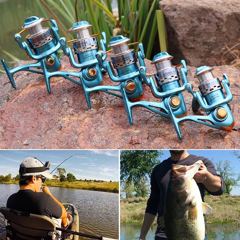 Спиннинговая рыболовная катушка 12 + 1 BB, левая и правая, ультра плавное сопротивление, мощное рыболовное колесо, рыболовные снасти