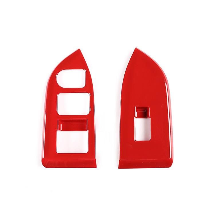 2 шт./компл. ABS автомобильная дверь, стекло подъемного переключателя, рамка, декоративная наклейка для Subaru BRZ/Toyota 86 2012-Авто интерьер