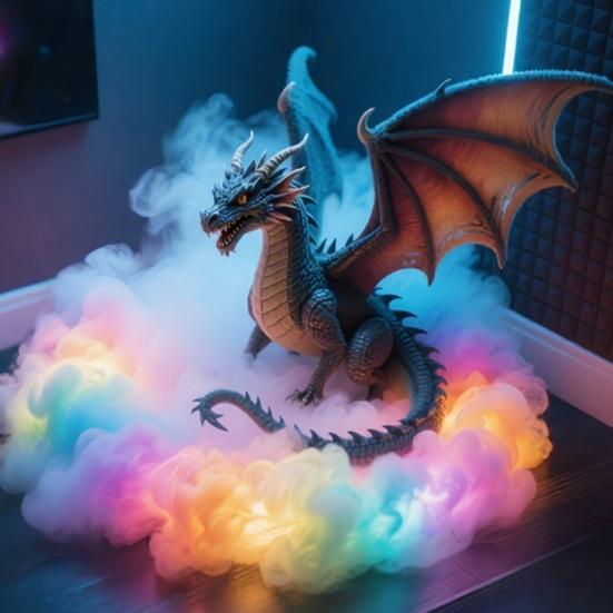 Набор для создания облачного светильника своими руками с LED-подсветкой, синхронизирующейся с музыкой, USB-питанием, 3D-декором в виде грозового облака, меняющим цвет освещением для спальни