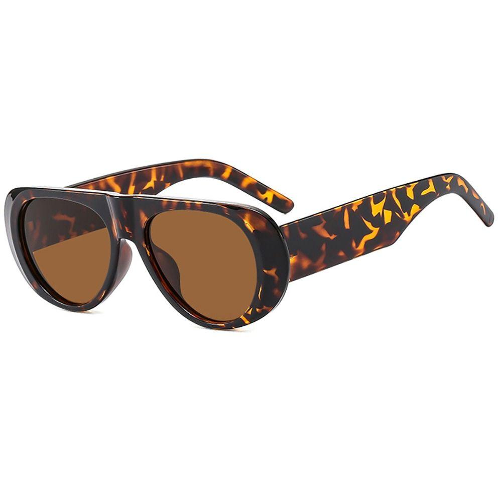 Vintage Wide Legs Sun Glasses Lightweight UV400 Eyewear Large Frame Sunglasses  Selfie