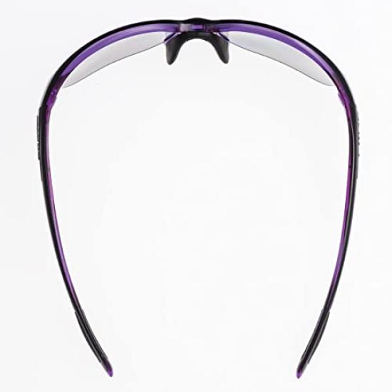 Солнцезащитные очки Luna Polarized Lens Модель Черный x Прозрачный Фиолетовый [SWANS] LN-0053 BK/PR