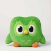 Зеленая плюшевая игрушка Duolingo Owl Duo Plushie Of Duo The Owl Cartoon Anime Owl Doll Soft Animal Toy Children Birthday Gift