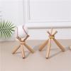 Wooden Baseball Holder Mini Baseball Bat Display Stand Golf Tennis Ball Support Bracket Softball Baseball Accessories