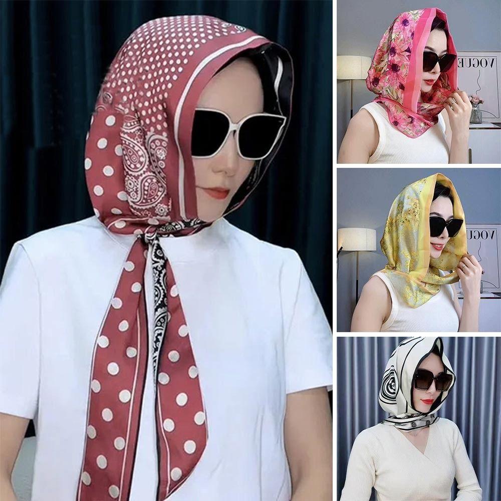 Sun-Resistant Muslim Turban Soft Headscarf Fashion Islamic Hat  Women