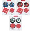2025 New 2pcs 80mm/90mm Car rear boot badge front hood trunk Emblem logo For Skoda Fabia 1 2 Octavia a7 RS Superb Rapid Yeti Kar