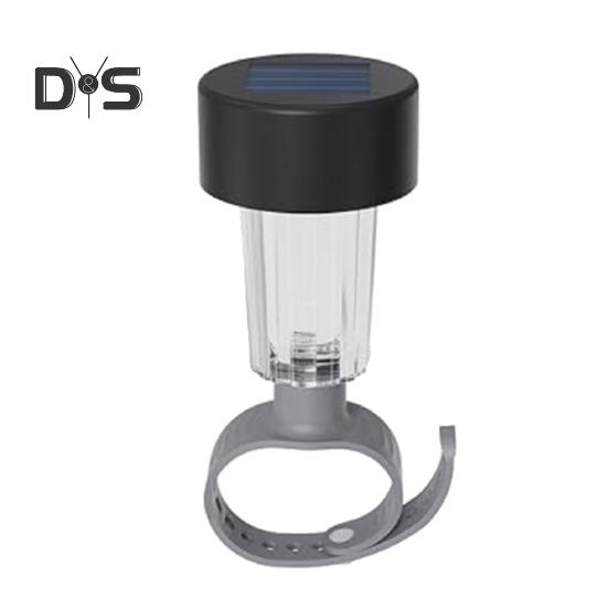 6 Pcs Solar Pool Lights Waterproof Outdoor Ground Pool Frame Lights Yard Garden Decoration Night Lights for Fence Framed Above Ground Pools