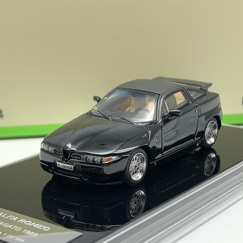 HXFQ7 CTMCK 1:64 АЛЬФА РОМЕО SZ ZAGATO 1989 Литой Автомобиль из Сплава Diecasts & Игрушечные Транспортные Средства Модель Автомобиля Масштабная Модель Автомобиля Игрушки Для Детей