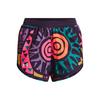 Under Armour Loose Fit Graphic Print Workout Shorts Women Shorts Purple 1377919-541