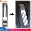 Автомобильные педали из нержавеющей стали, мертвая педаль, подставка для ног, чехол для педали для Tesla Model SX 5YJX 5YJS 2012 - 