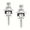 1Pcs Security Locking Guitar Strap Lock Locking End Stud  for Acoustic Bass Guitar