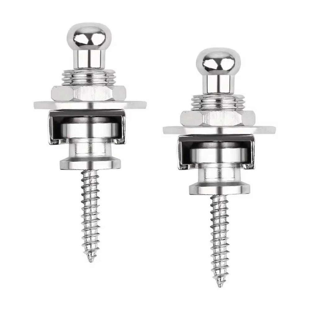 1Pcs Security Locking Guitar Strap Lock Locking End Stud for Acoustic Bass Guitar