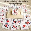 Children's 3D Mirror Puzzle Montessori Logical Thinking Training Spatial Awareness Pattern Matching Intelligence Game With Cards