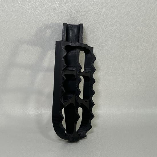 Anti Slip Foot Pegs for Dirt Bike Motorcycle, PLA Offroad Footrest, Universal Wide Lattice Grip for Trail Riding