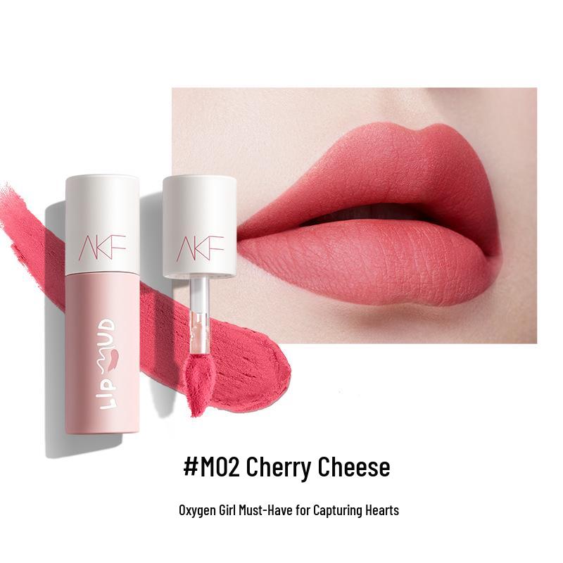 AKF Matte Lip Mud: Affordable Lipstick & Lip Gloss for Students - Niche Brand