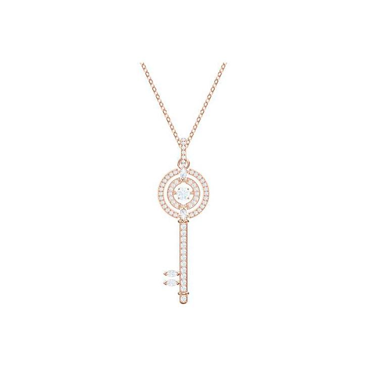 Swarovski Сверкающий Танец Сердце Серия Ключ Ожерелье Женское ожерелье 5469120