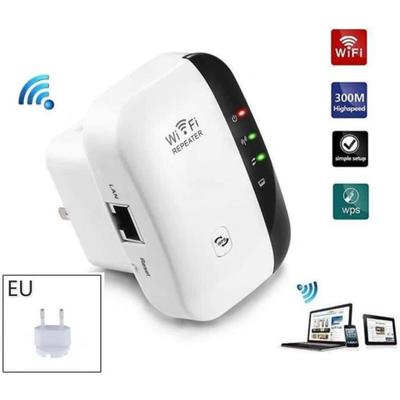 Беспроводной ретранслятор WiFi Расширитель диапазона Wi-Fi 300 Мбит/с Усилитель 2,4 ГГц WiFiblast Усилители WiFi[493]