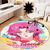 Custom Name Saja Boys Printed Round Rug Carpet Chair Rug Area Rug Entryway Doormats,for Office Chair Living Room Bedroom Kitchen Room.