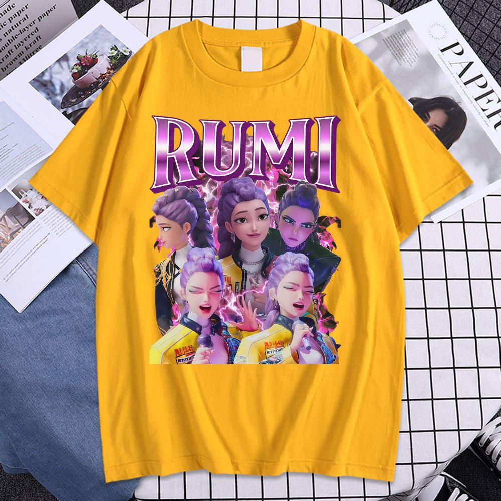 KPop Demon Hunters Mens Womens Tshirt Saja Boys Jinu Romance Saja Tee Summer Boys Girls Fashion Short Sleeves Tshirt