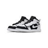 Jordan Air Jordan 1 TD Удобные Высокие Детские Кроссовки Черно-Белые Для Младенцев и Малышей AR6352-113