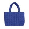 Lightweight Quilted Tote Bag Women Multifunctional Travel Solid Color Shoulder Bag Handbag for Work Gym