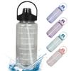 GOWTHHRT 2L Large Capacity Portable Sports Water Bottle with and Leakproof Plastic Water Bottle for Adults and Perfect for Outdoor the and Cycling