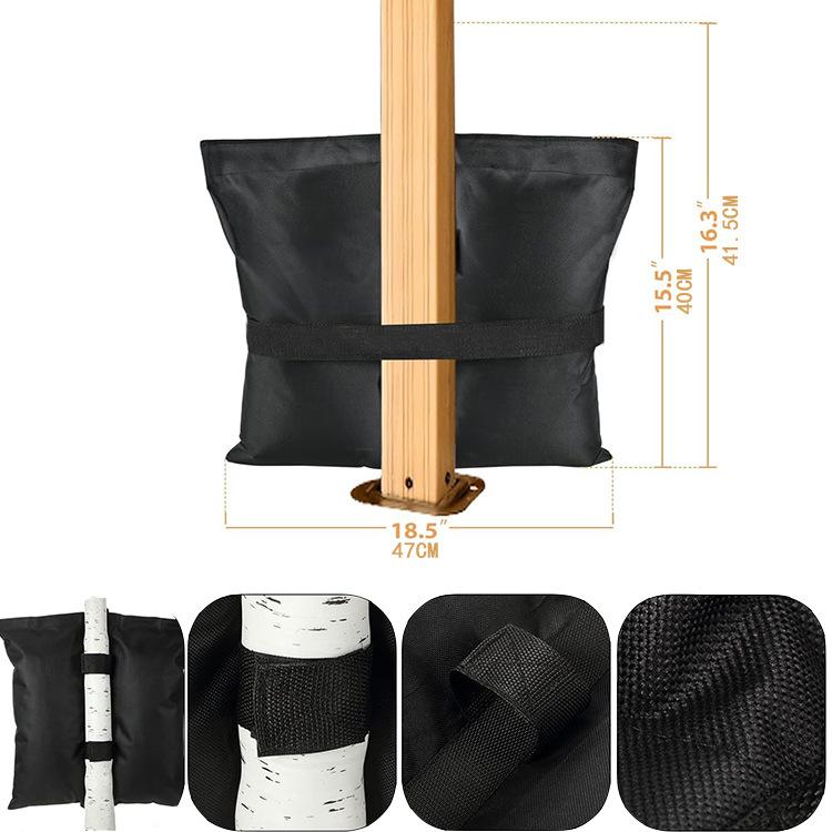 600D Oxford Umbrella Base Sandbag, Windproof Fixed Sandbag, Outdoor Parasol Anti-Tip Weight Bag