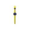 Swatch Кварцевый механизм Профессиональные дайверские часы 44 мм Синий циферблат Пластиковый корпус Силиконовый ремешок Женские часы SUUJ400