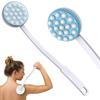 Body Lotion Applicator And Massager Handheld Long Handle Bath Brush For Shower Gel Back Washing Brush