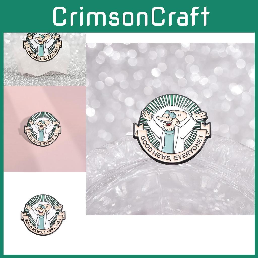 Доктор Красочный Мультяшный Металлический Брошь Идеально Подходит Для Уникальной Моды И Идей Для Подарков