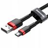 Baseus Cafule USB - microUSB cable 2.0 m 1.5A black and red