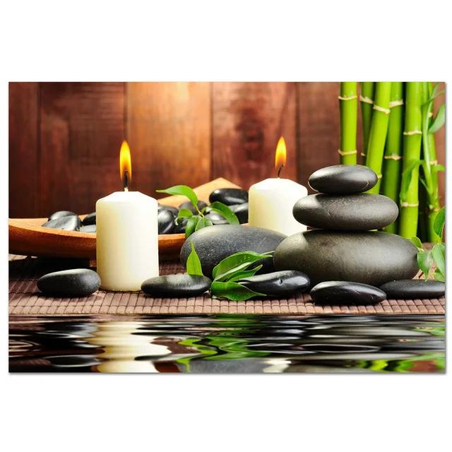 Дзен Спа Натюрморт Холст Настенное Искусство Фотографии для Спальни Принт Искусство Холст Постер для Украшения Гостиной Домашний Настенный Декор Картина