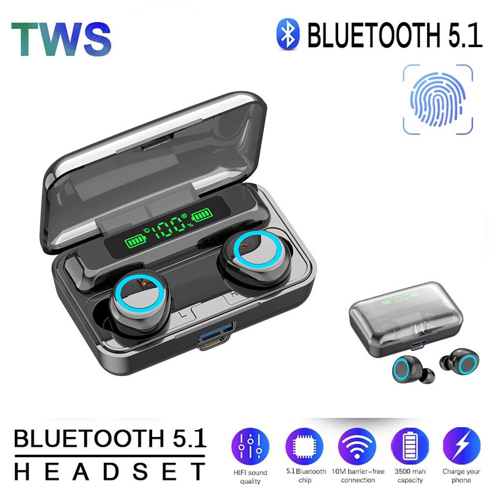 F9 Беспроводные наушники TWS Bluetooth наушники стерео спортивные наушники водонепроницаемые шумоподавляющие игровая гарнитура