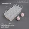 3D Multi-Connected Strawberry Fondant Cake & Chocolate Decoration Silicone Mold