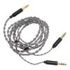 3.5mm to Dual 3.5mm Cable 3.9FT 4 Strand Silver Plated Copper Core Cord Headphone Replacement Cable for Beyerdynamic T1