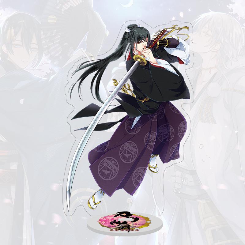 Anime Touken Ranbu Online Acrylic Stand Figures Model Plate Mikazuki Munechika Hotarumaru Kogitsunemaru Imanotsurugi Toys