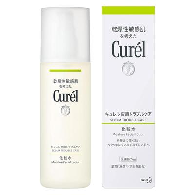 KAO Curel Trouble Care Lotion лосьон для обезвоженной жирной кожи, 150 мл.