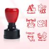 Scrapbooking Seal Emoticons Seal Praises Emoticons Praise Stamps Durable Self-ink Stamps