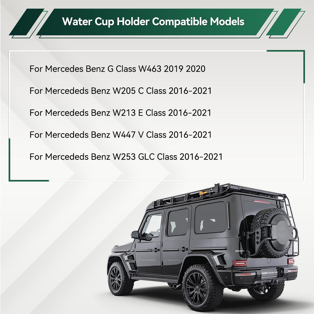 Держатель чашки для воды в салоне автомобиля для Mercedes W205 W213 W253 W447 W467 Benz CE GLC V Class 2056800691 A2056800691