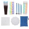 25Pcs Dotting Painting Tool Mandala DIY Dotting Set Creativity Drawing Stencil Supplies