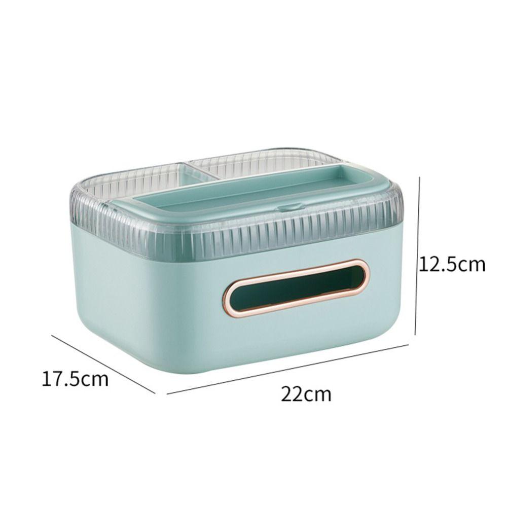 Light Luxury Tissue Paper Box Dustproof Cosmetic Organizer Box Dining Room