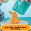 Creative Silicone Material Dinosaur Ice Cube Tray Reusable DIY Mold Silicone Ice Molds 3D Ice Molds Summer Drinks