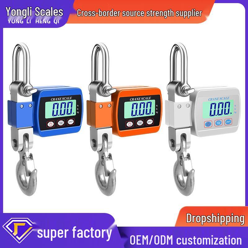 OCS-P4 500 кг Цифровые ручные крановые весы с крюком и дисплеем прямого обзора