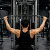 Lat Pulldown Bar with Carabiner Clip Non-Slip Curved Cable Machine Ergonomic