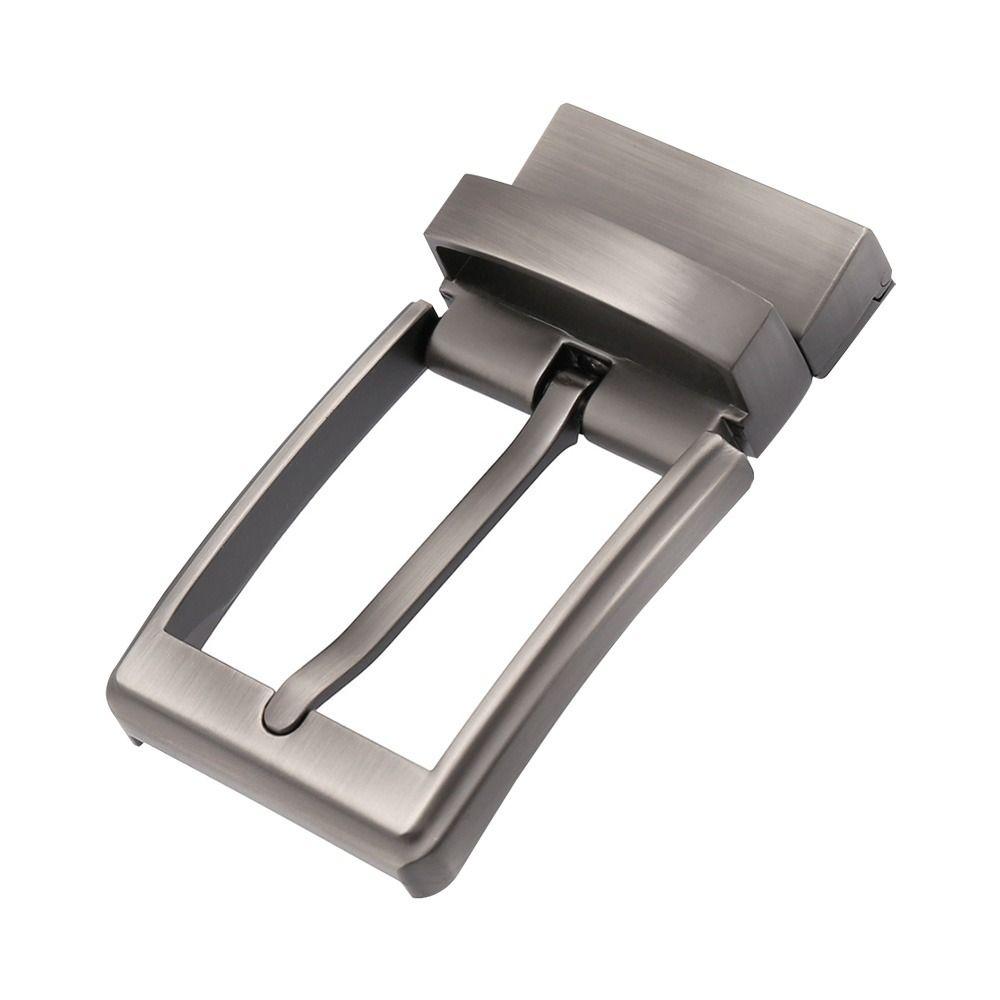 DIY Single Prong Replacement Waistband Head Classic Belt Buckles End Bar 35mm Pin Buckle