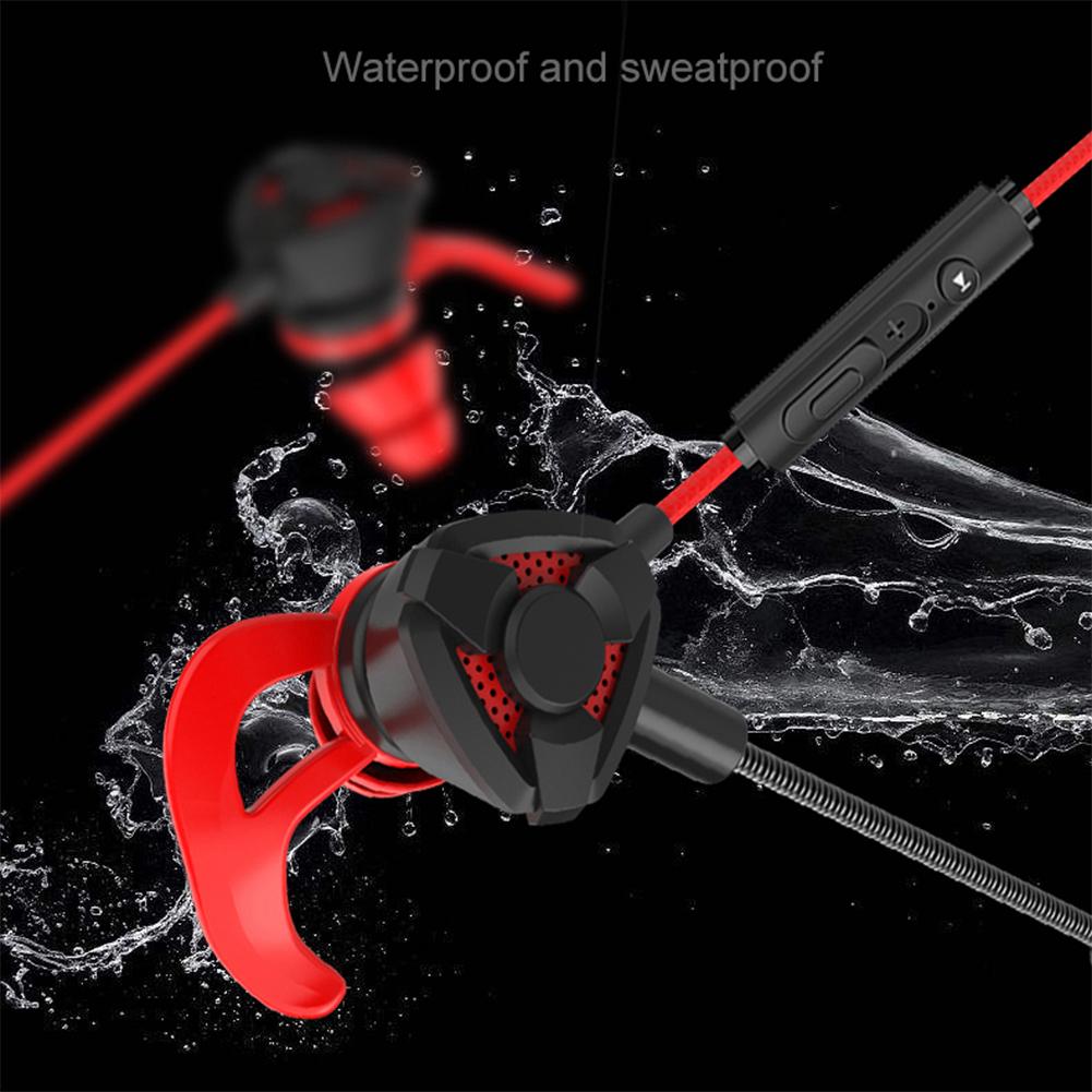 Gaming Wired Earphone 3.5mm Headset with Mic Headphones for PS4 PUBG 3.5mm Phone 3D Earbuds