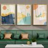 Sunset Night Landscape Cartoon Abstract Canvas Prints Painting Wall Art Nordic Minimalism Pictures Poster Kid Bedroom Decor