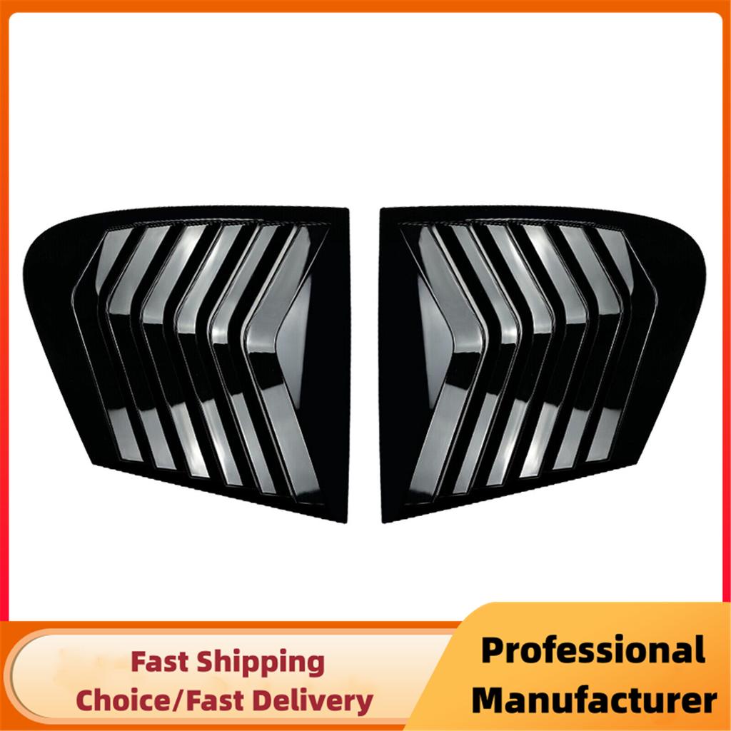 Rear Window Triangle Louver Air Spoiler For BMW F20 Hatchback 118i 120i 2011-2019 Car Side Window Spoiler Louver Cover